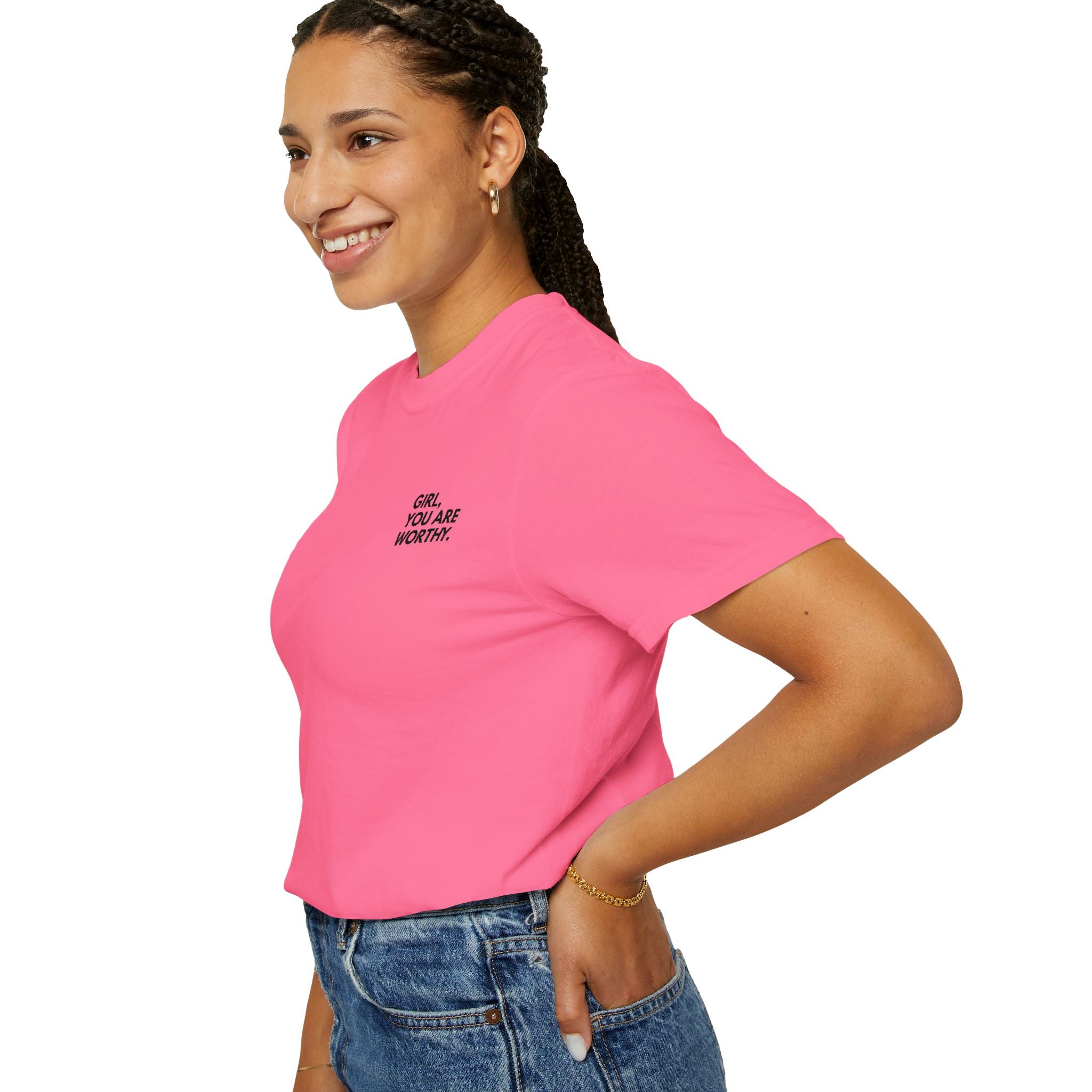 GYAW Signature Embroidered Tee (Comfort Colors)