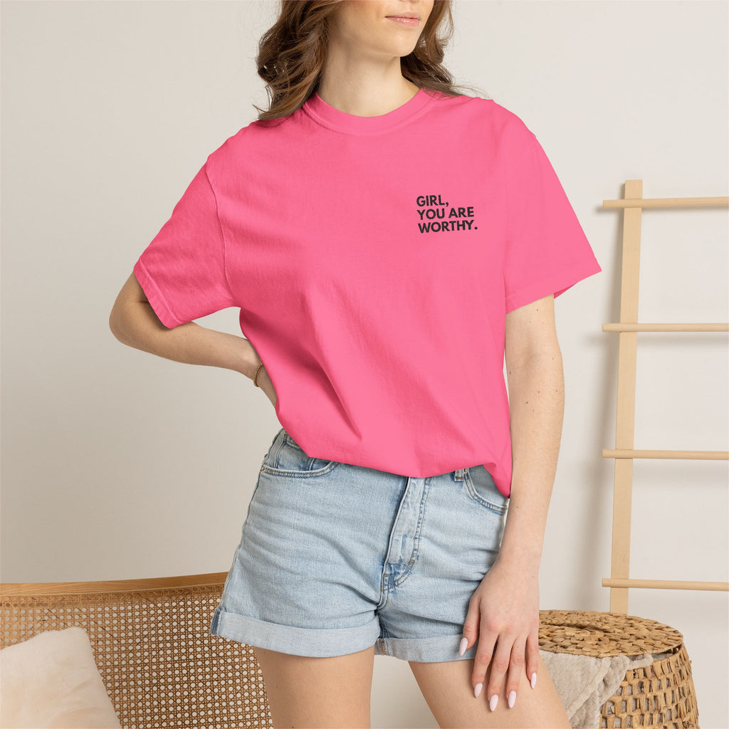 GYAW Signature Embroidered Tee (Comfort Colors)