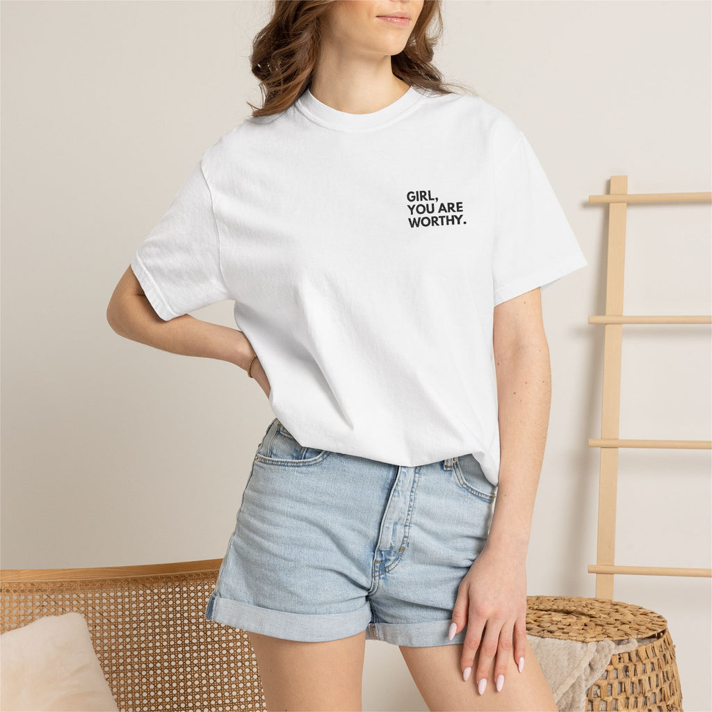 GYAW Signature Embroidered Tee (Comfort Colors)