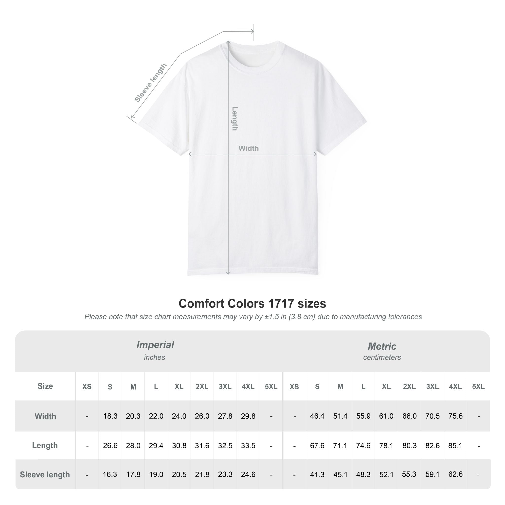 GYAW Signature Embroidered Tee (Comfort Colors)
