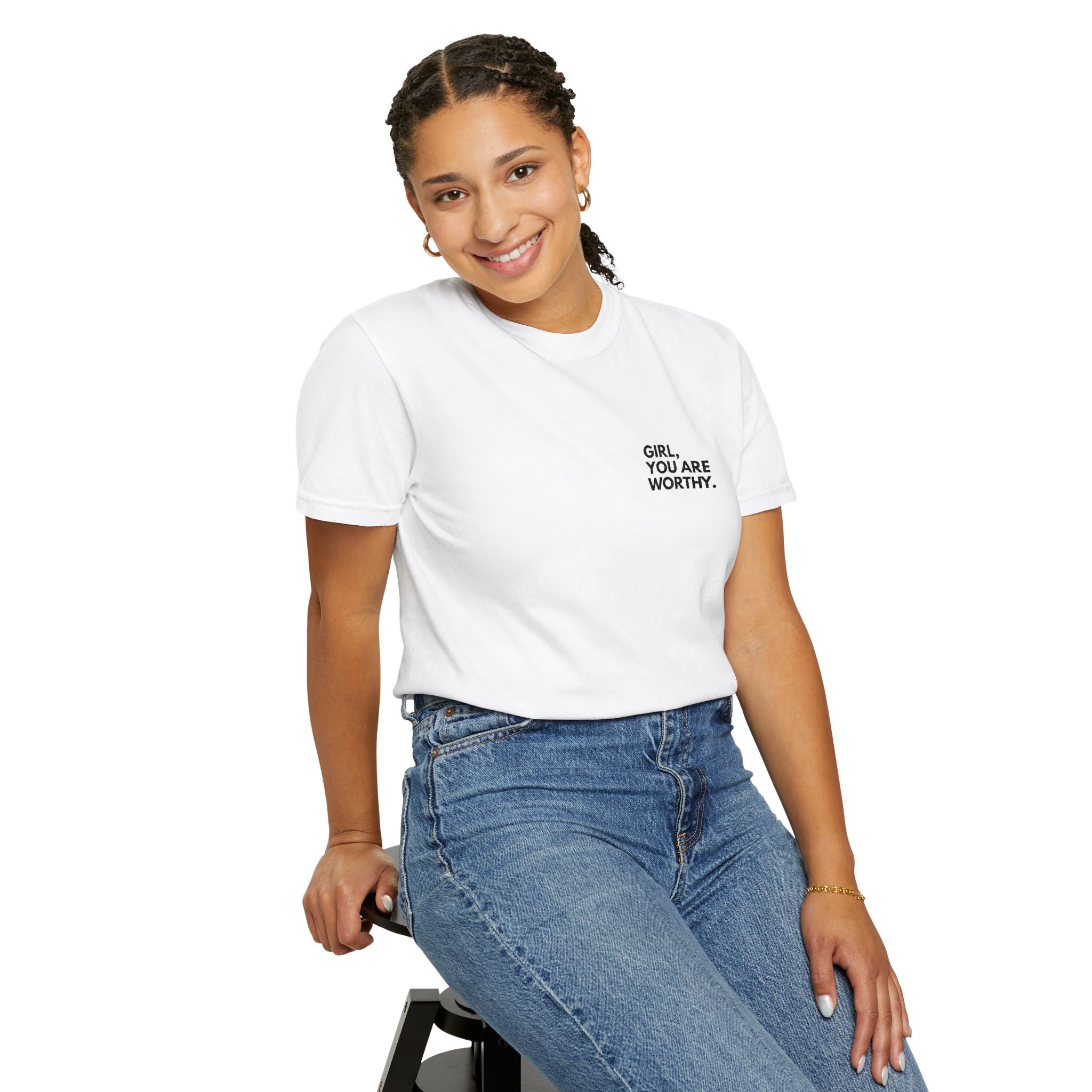 GYAW Signature Embroidered Tee (Comfort Colors)