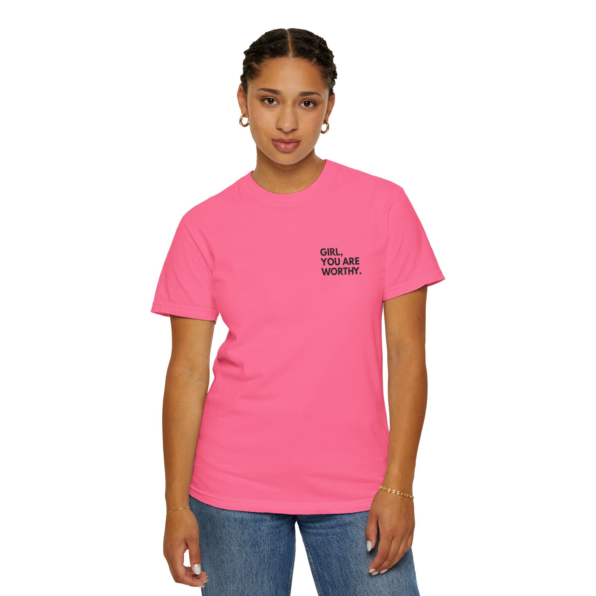 GYAW Signature Embroidered Tee (Comfort Colors)