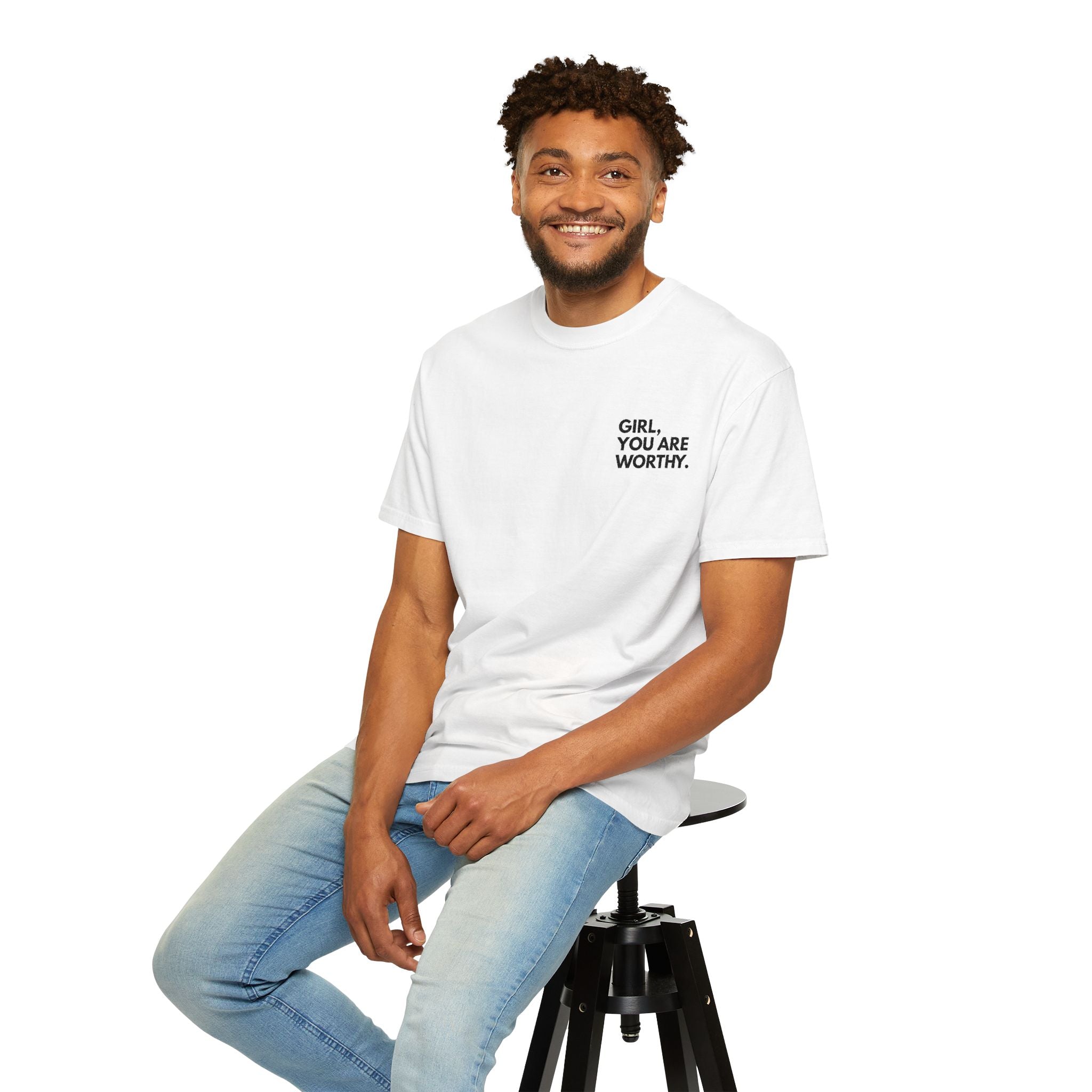 GYAW Signature Embroidered Tee (Comfort Colors)