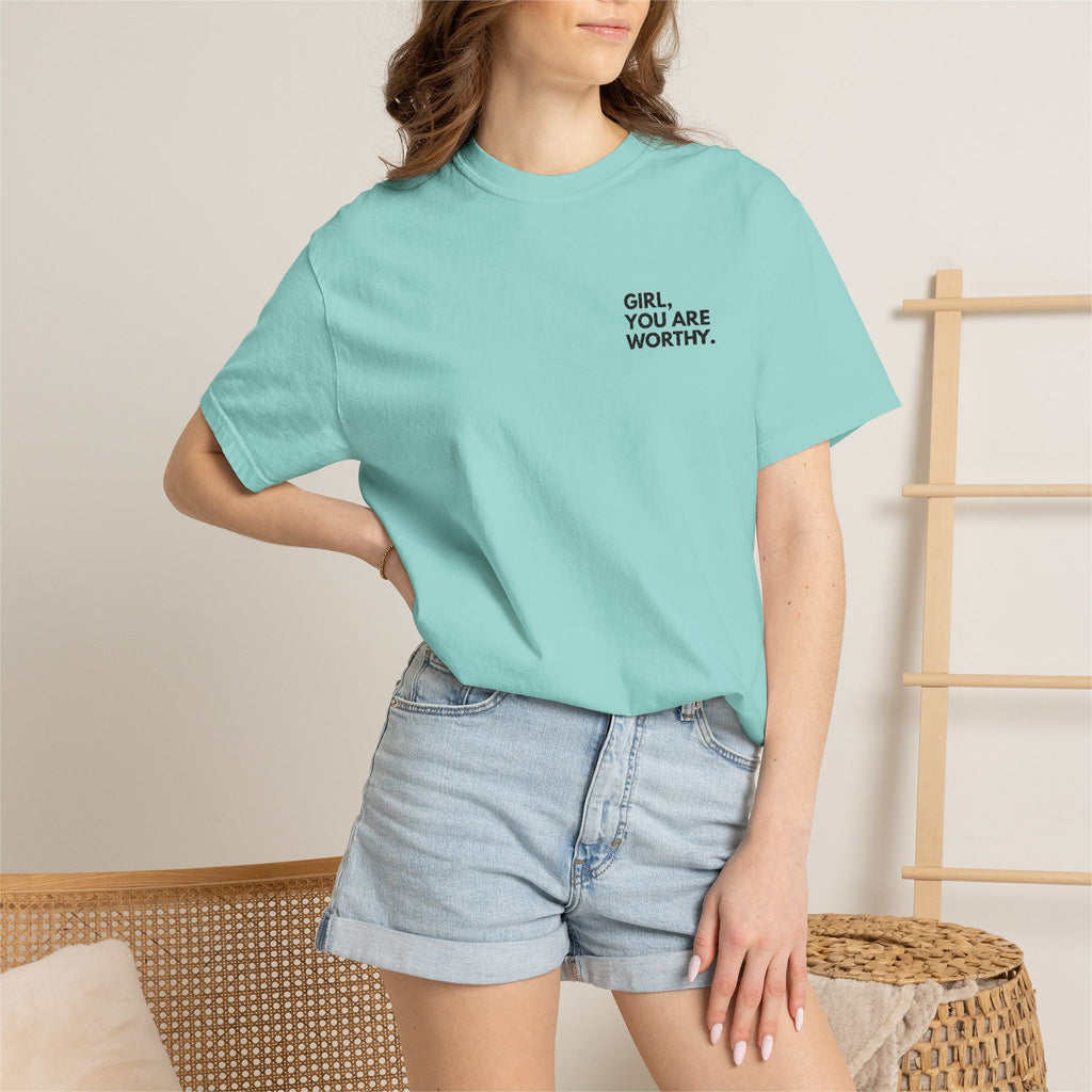 GYAW Signature Embroidered Tee (Comfort Colors)