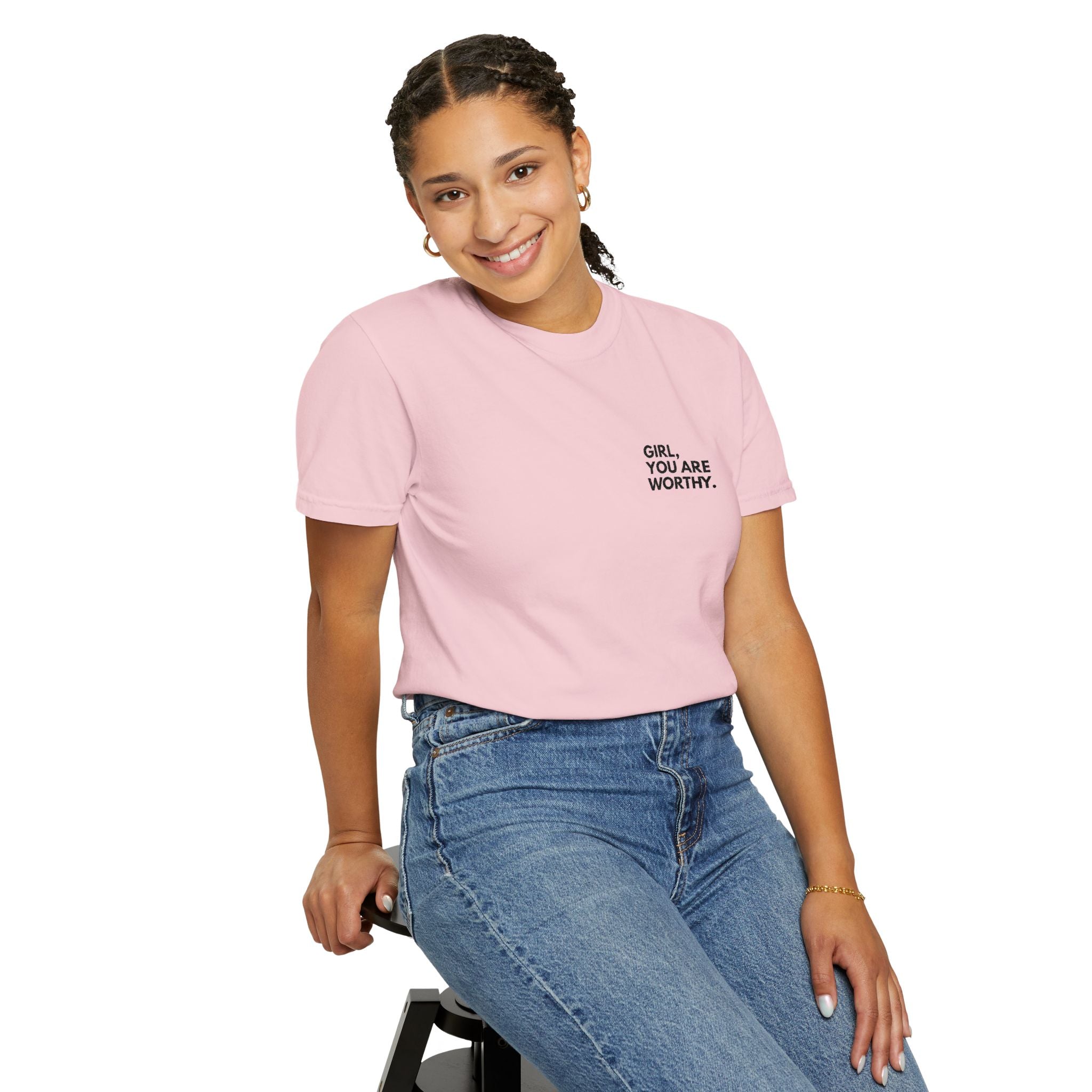 GYAW Signature Embroidered Tee (Comfort Colors)